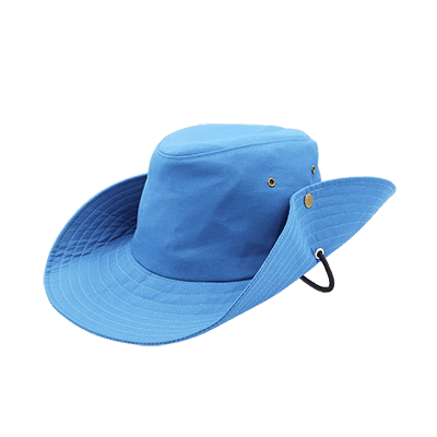 藍素色-牛仔帽